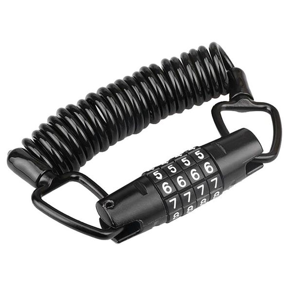 

bike locks anti theft 4 digit helmet lock combination outdoor cycling bicycle accessories cable luggage motorcycle mini password