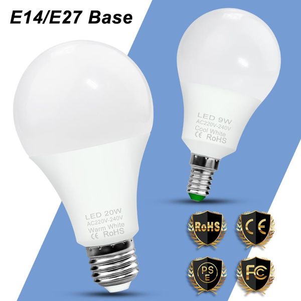 

bulbs wenni e14 led bulb 3w 6w 9w 12w 15w 18w 20w lamp 230v lampada 220v e27 light smd2835 ampoule energy saving lighting