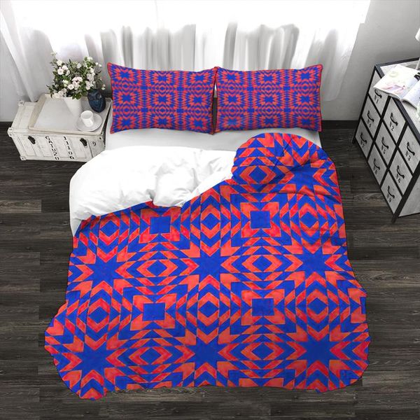 

bedding sets 3pcs duvet cover set customizable polyester stylish durable abstract pattern art style comforter au us uk size