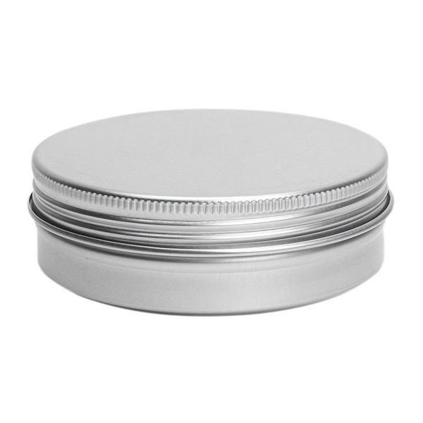 

empty cosmetics pot lip tin jar container screw 100ml cosmetic bags & cases