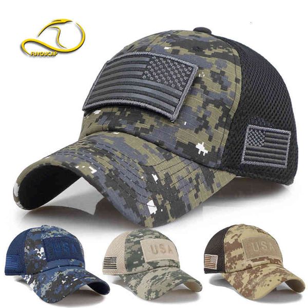 

caps hats american flag horsetail baseball hip hop sunscreen outdoor fisherman's hat man, Blue;gray