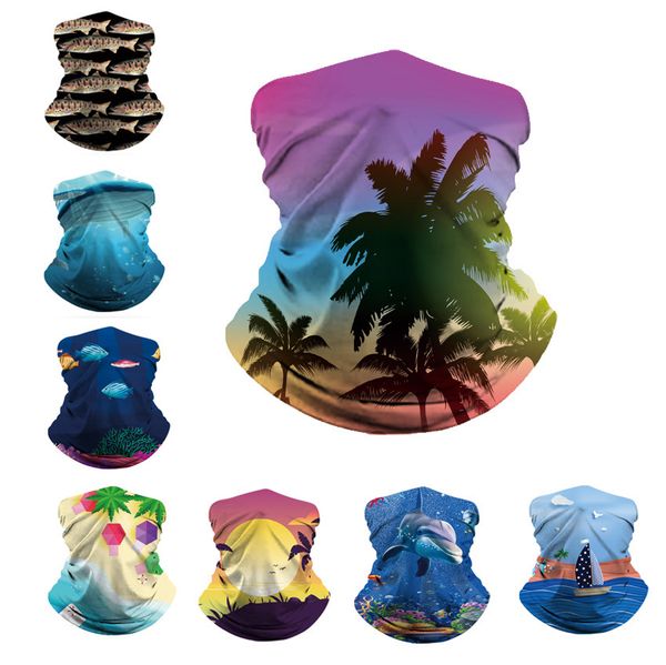 

sports outdoor riding bib summer breathable mask couple beach wind dust-proof magic