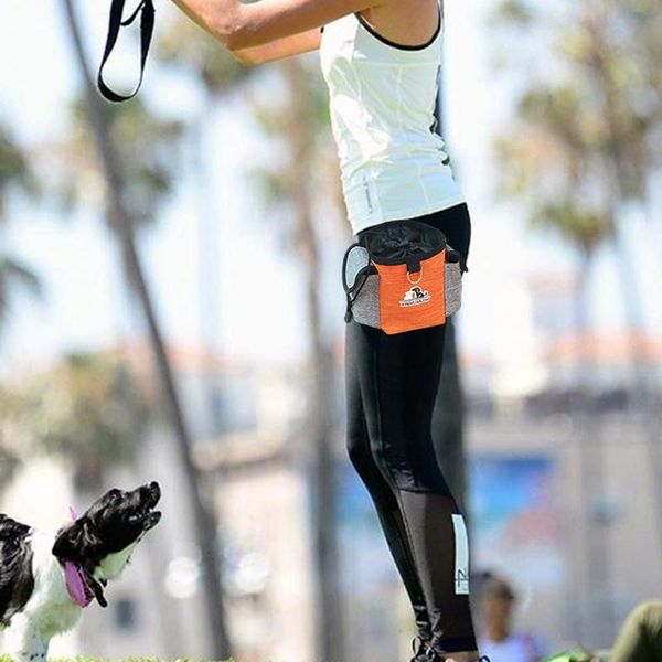 

dog car seat covers training waist bag portable outdoor wear resistance large capacity bait pet food pouch poop durable puppy products