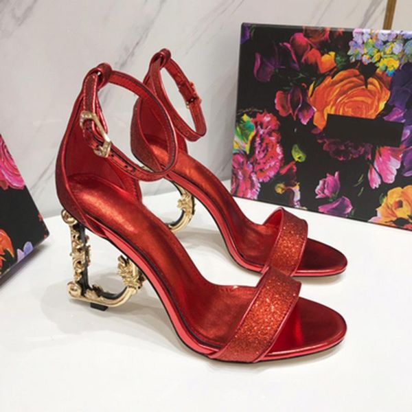 

sandals genuine sheep leather sexry women high heel open toe 10cm strange clubwear anckle strap ladies summer shoes d05, Black