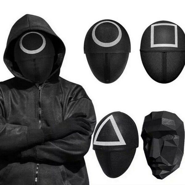 

party favor 2021 squid game/round six face mask halloween cosplay horror game