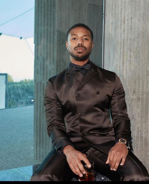 

men's suits & blazers fashion wedding suit for men black notch lapel slim fit 3 piece custom made plus size formal man party tuxedo set, White;black