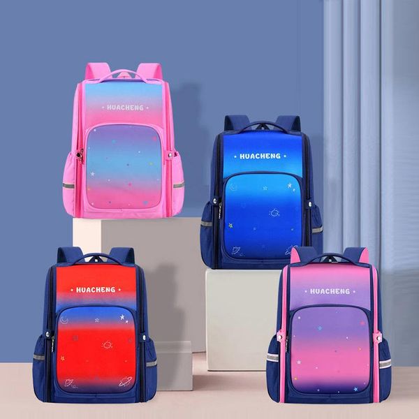 

school bags all-in-one schoolbag for primary students, boys 1-3-6 grades, girls, lightweight ridge protection, weight reduction, wate