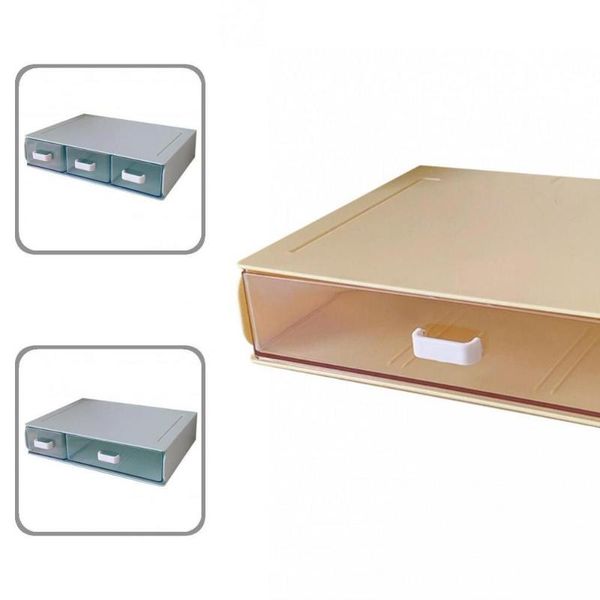 

storage drawers drawer stackable practical transparent box deskstationery rack container