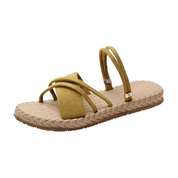 

summer women flip flops slippers low heel beach casual thong sandals fashion durable shoes garden slides outdoor slipper, Black