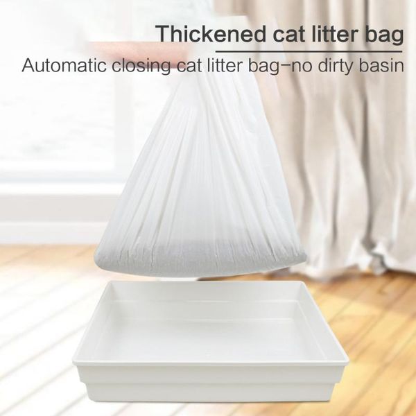 

pet cat litter bag cats box mat hygienic drawstring pan kitten cleaning supplies for storage sand dog travel & outdoors