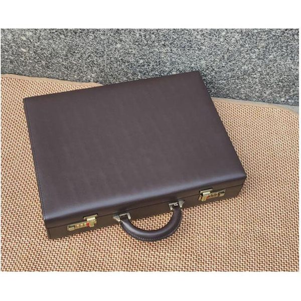 

briefcases leather briefcase office document lapbags for men tote file folder notebook brief case
