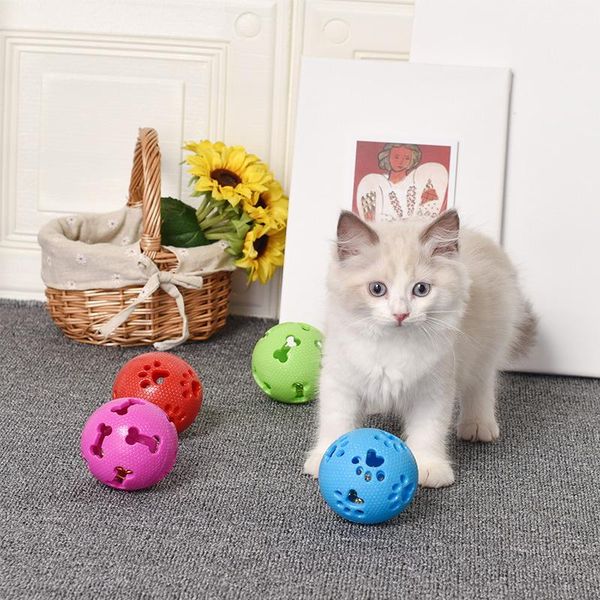 

cat toys dog pet toy ball bell interactive fun educational funny supplies training