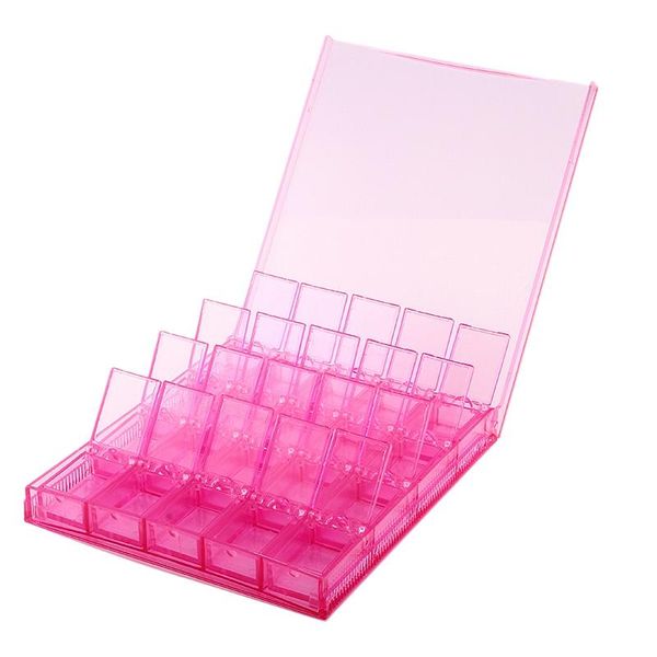 

nail art kits 20 slots storage box rhinestone diamond painting accessories multifunctional jewelry for rings earring organizer di