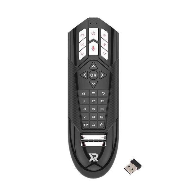

smart air mouse remote control 2.4g wireless voice for home controlers