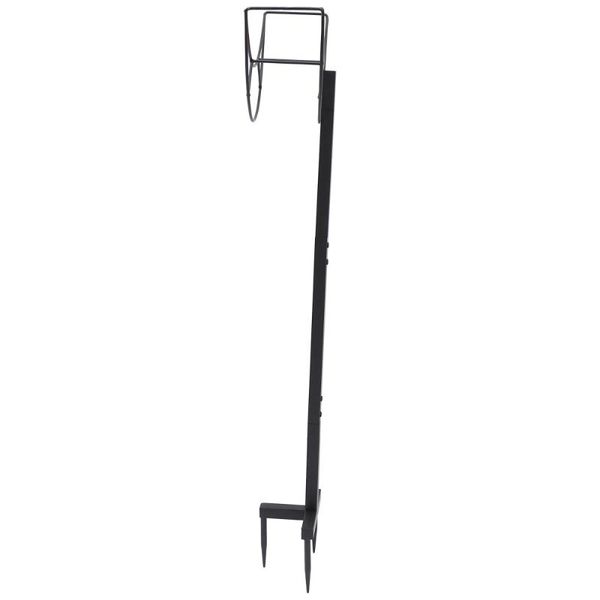 

watering equipments 1pc garden hose rack durable water hanging iron black