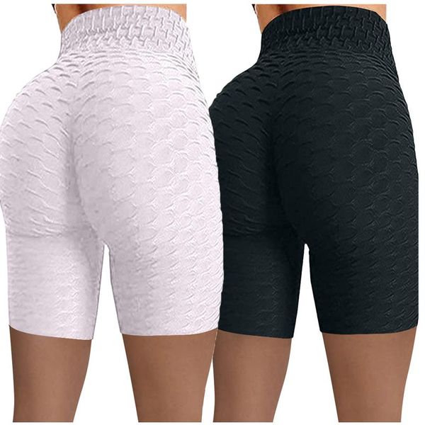 

yoga outfit high waist sports shorts women's elastic tight-fitting pants quick-drying running training fitness