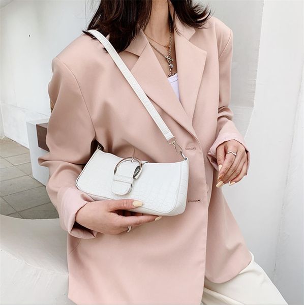 

evening bags pu women's fashionable zipper small square trend single shoulder bag cross span bag