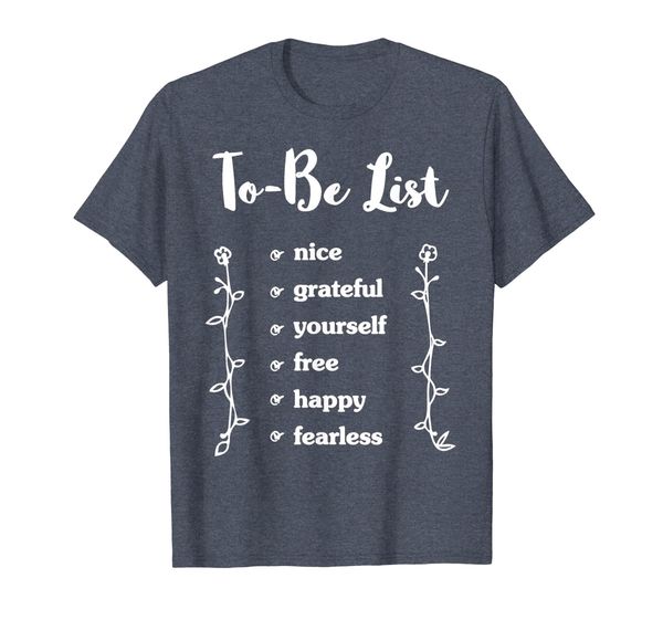 

To Be List: Nice Grateful Yourself Free Happy and Fearless, Mainly pictures