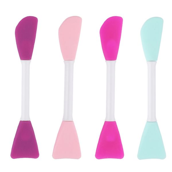 

diy face brush double-head mask soft head silicone makeup brushes