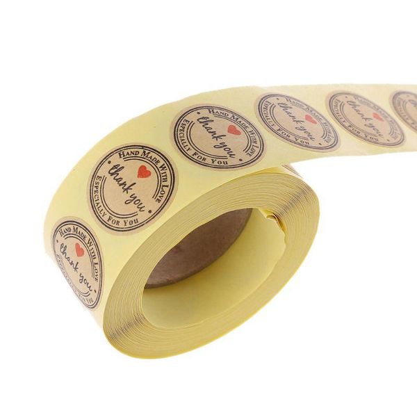 

gift wrap 500pcs thank you stickers label for wedding anniversary birthday envelope handmade