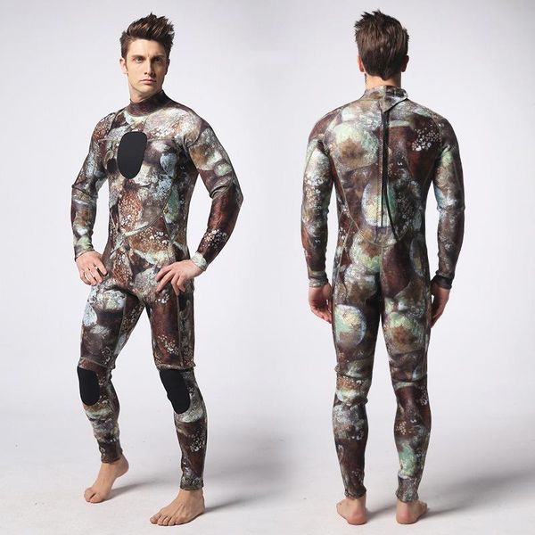 

3mm camouflage diving suit men one piece spearfishing wetsuits swimming wetsuit surfing one-piece suits