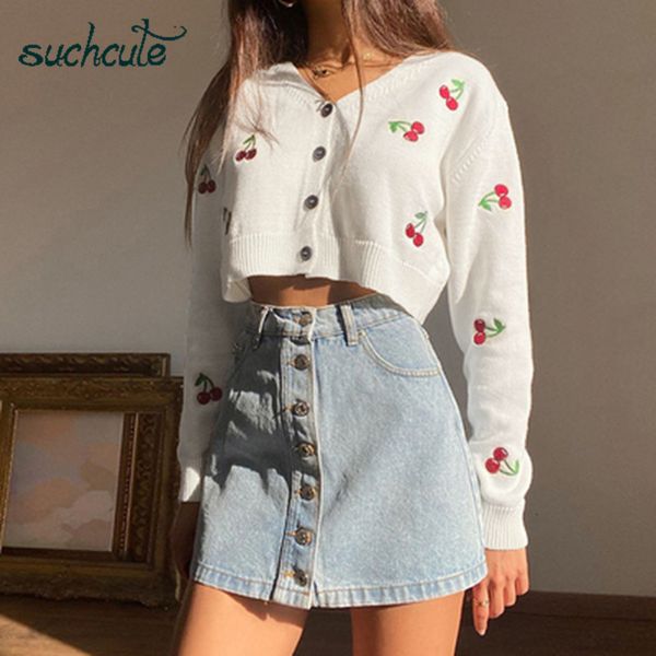 

women's jackets e-girl cropped jacket women embroidery fashion coat y2k aesthetic streetwear e girl button overcoat 90s patry wear, Black;brown