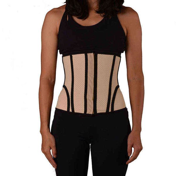 

waist tummy shaper 28cm mh breathable abdomen and crotch waist seal 11 steel bone rubber body shaping cloth black color matching