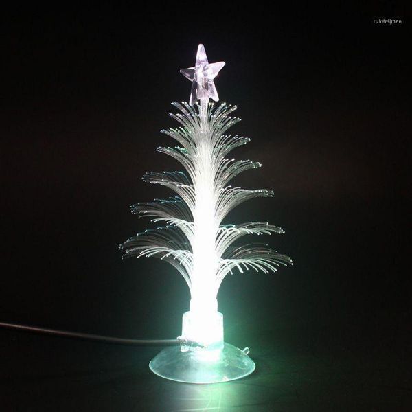 

christmas decorations tree led night lights home decoration color changing fiber optic lights1