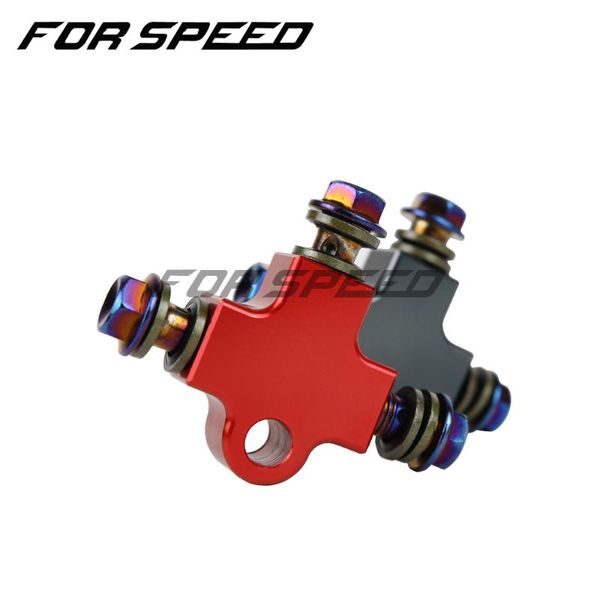 

motorcycle brakes universal modified hydraulic brake hose line cnc pipe connector coupling t tee fitting 3way adapter dirt pit bike atv