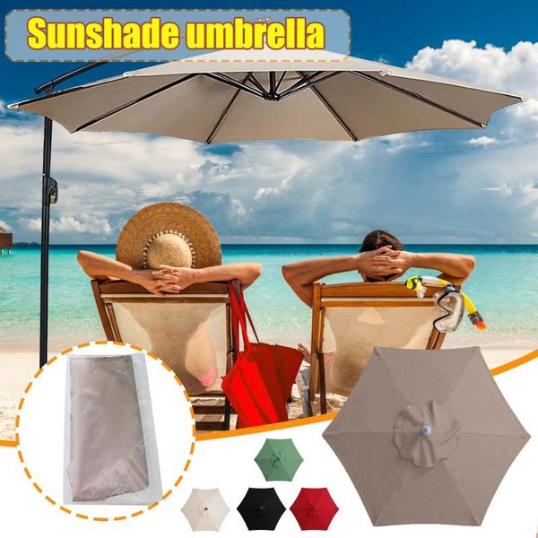 

shade garden umbrella outdoor stall beach sun replacement cloth