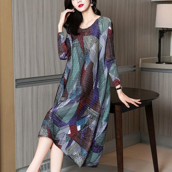 

roy's spring printed dress for women 2021 casual dresses, Black;gray