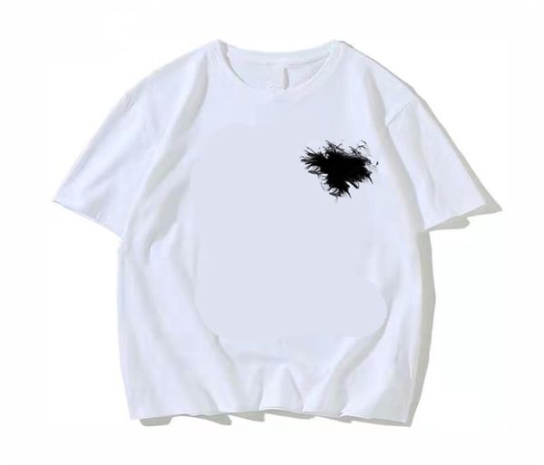 

2021 fashion mens designer t shirt summer letter prints short sleeve couples tees polo size s-5xl#24, White;black