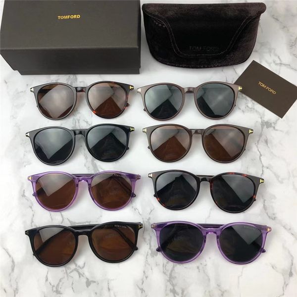 

designer men's and women's sunglasses black full frame sunglasses tf5576, White;black