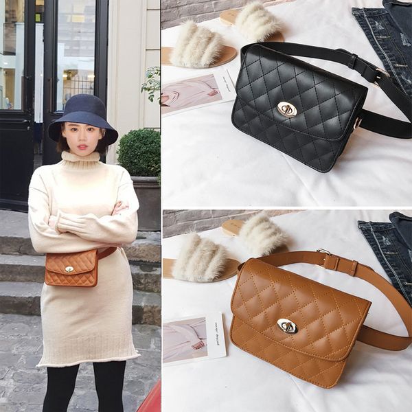 

pockets korean women's dual-purpose slanting bag waist jewelry guide work chain