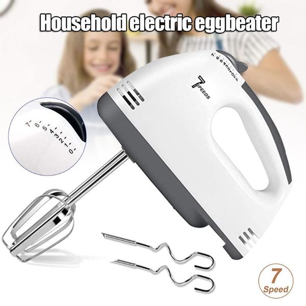 

spot electric hand mixer 7-speed handheld egg whisk kitchen sticks dough hooks baking & pastry tools