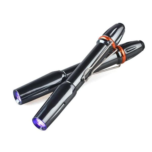

1pcs fishing uv glue cure light torch pen ultra head curing outdoor violet buzzer lamp nymph black f7v9 accessories