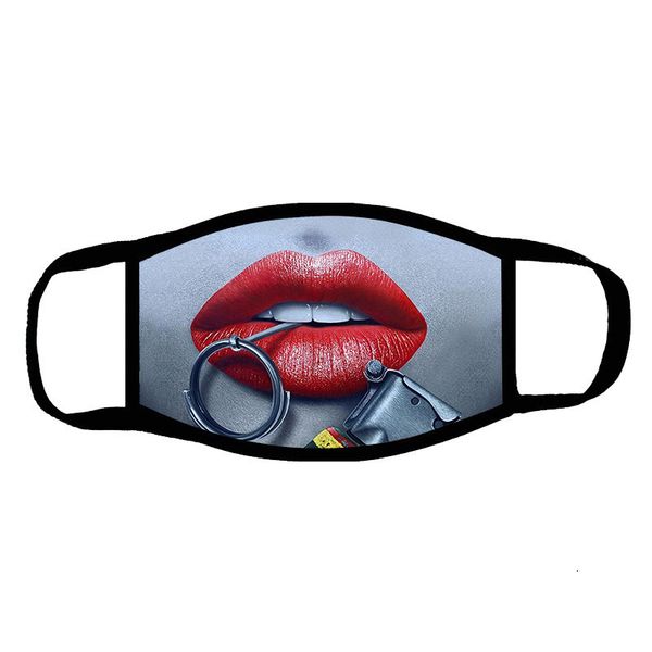 

outdoor riding protective mask sports anti haze dust proof cotton printed