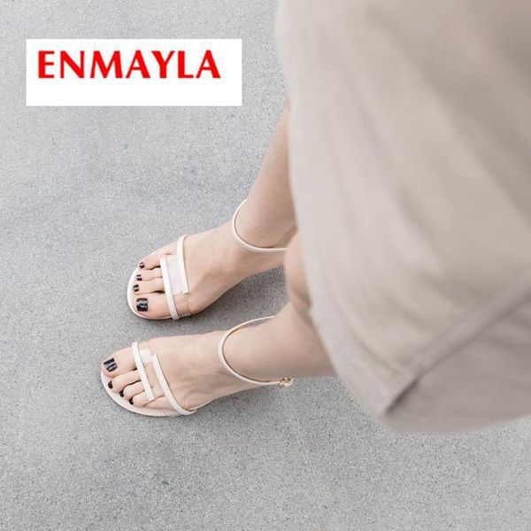 

dress shoes women summer fashion high heel sandals basic party buckle strap solid size 34-39 ly2078, Black