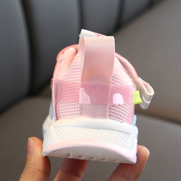 

autumn new arrivals girls sneakers shoes for baby toddler sneakers shoe size 21-30 fashion breathable baby sports shoes, Black;red