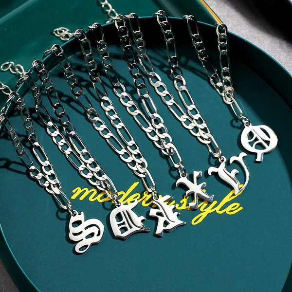 

anklets caraquet silver color stainless steel alphabet for women 26 letter initials anklet fashion feet chain friendship jewelry, Red;blue
