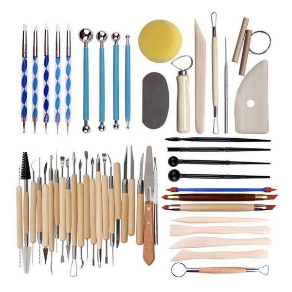 

clay tools sculpting pottery polymer modeling sculpture set for modeling,carving,ceramics n7mc gift sets