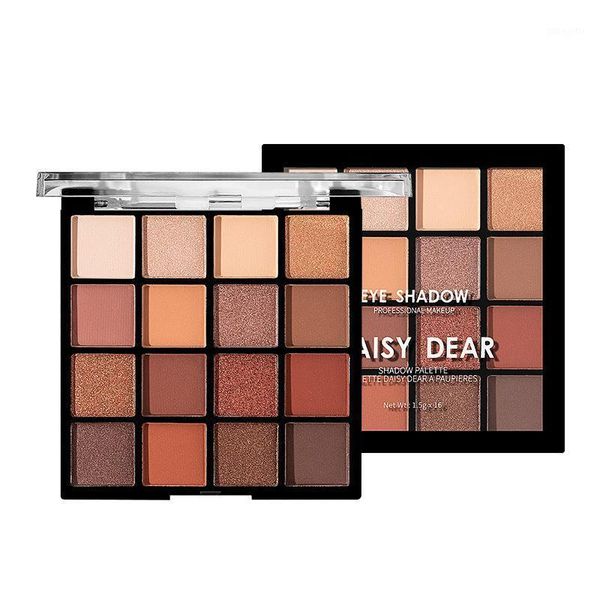 

wholesale eyeshadow palette makeup cosmetics matte glitter metallic 16 color nude creamy pigmented professional mini shadow kit1