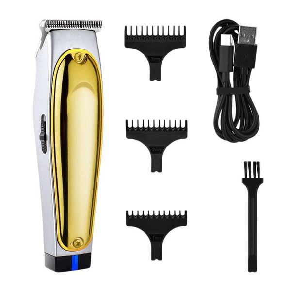 

cordless hair clippers rechargeable cutter machine zero gapped detail beard shaver trimmer for men