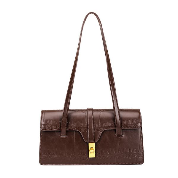 

70% off factory store net red small 2021 spring and summer fashion hand texture one shoulder armpit bag