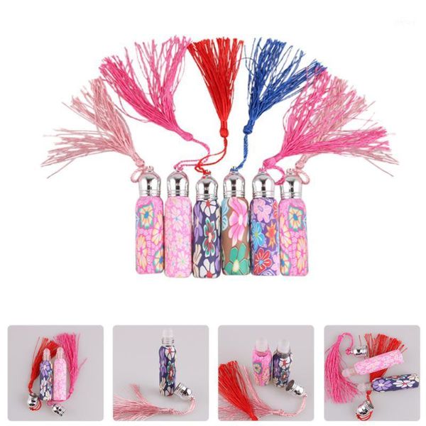 

storage bottles & jars 6 pcs refillable spray portable empty travel