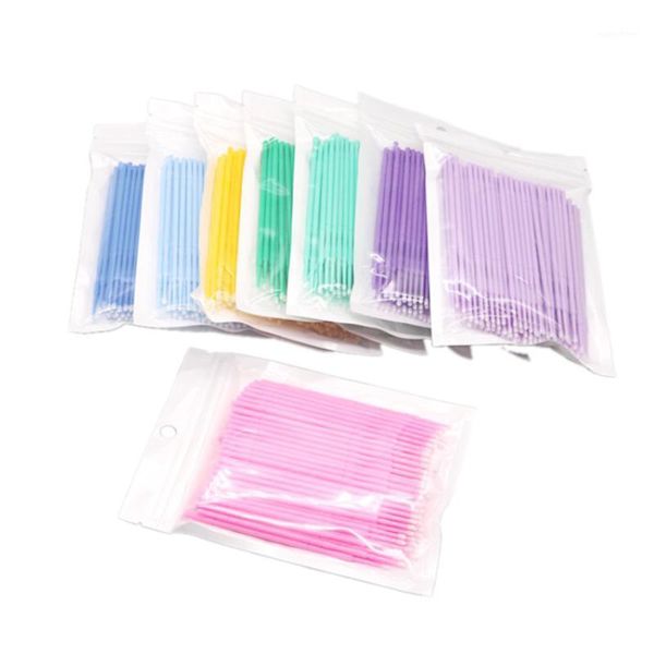 

disposable eyelash extension micro brush individual applicators mascara wands tools1