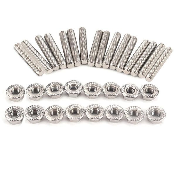 

manifold & parts stainless exhaust stud kit studs for 4.6 5.4 liter v8