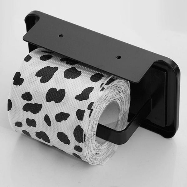 

hooks & rails non-punch paper roll holder nordic storage rack toilet tissue