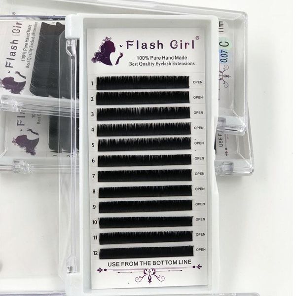 

flash girl auto fans lashes bloom eyelash extension to make fan automatic flowering lash makeup russian volume extensions curl c1