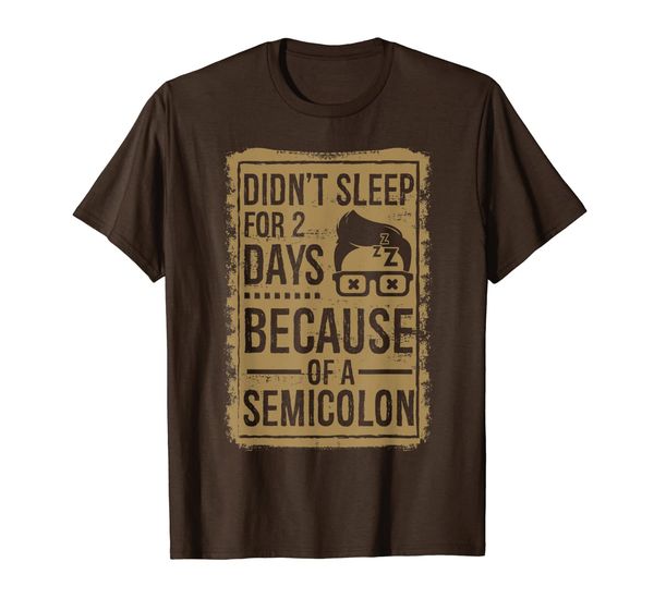 

mistake in the code: funny t-shirt for geeks and nerds, White;black